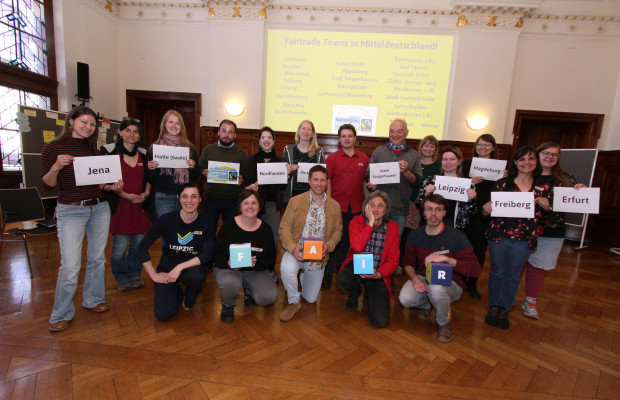 Gruppenfoto Netzwerkinitiative “Fairer Handel in Mitteldeutschland”