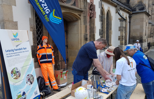 Informationsstand beim Turnfest 2025