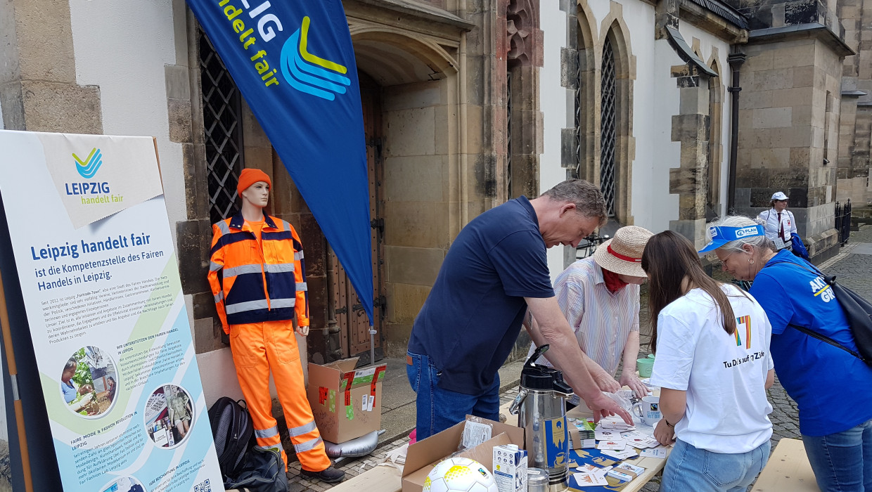 Informationsstand beim Turnfest 2025