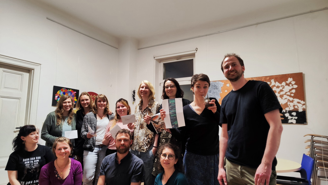 Probespielgruppe vom Krimidinner
