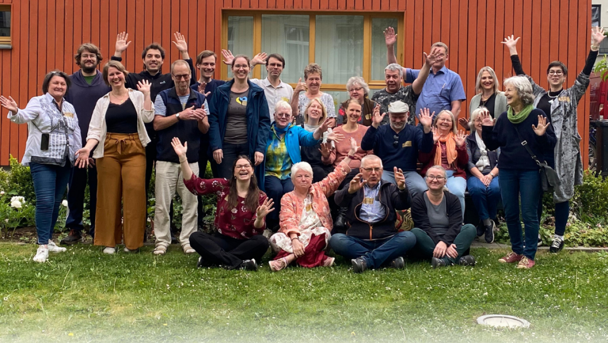 Gruppenfoto des Mitteldeutschen Fairnetzungstreffen