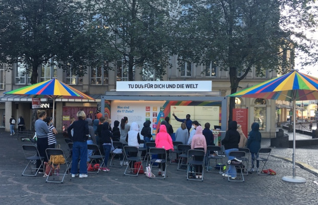 Faires Frühstück auf dem Augustusplatz - Open Fair