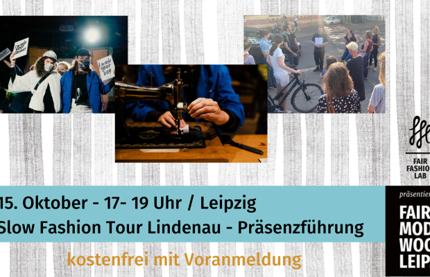 Faire Modewoche - Slow Fashion Tour Lindenau - textiles Wirken früher und heute