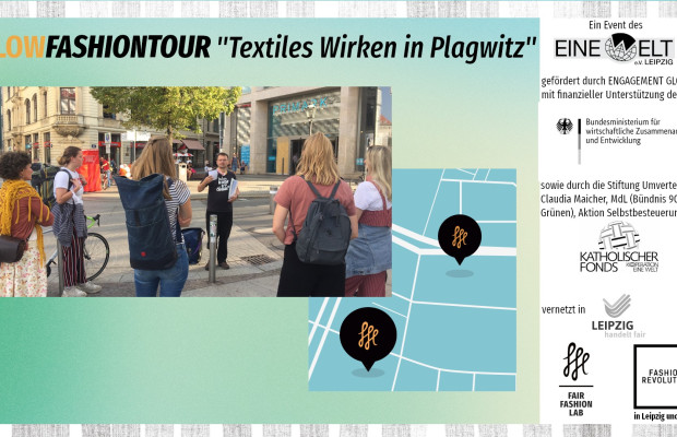 Digitale Slow Fashion Tour - Textiles Wirken in Plagwitz - PREMIERE Live über zoom