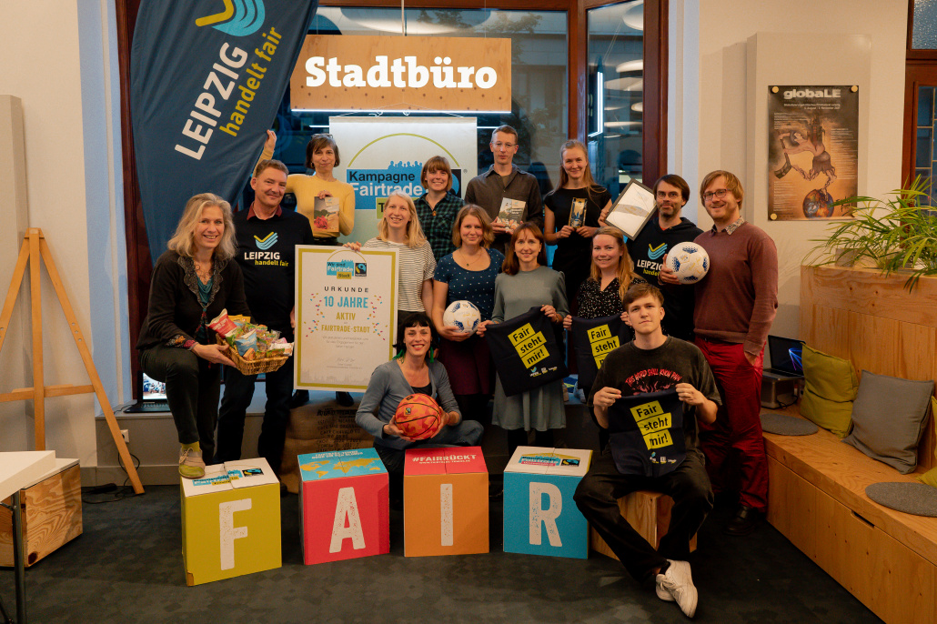 Das Leipzig handelt fair Team